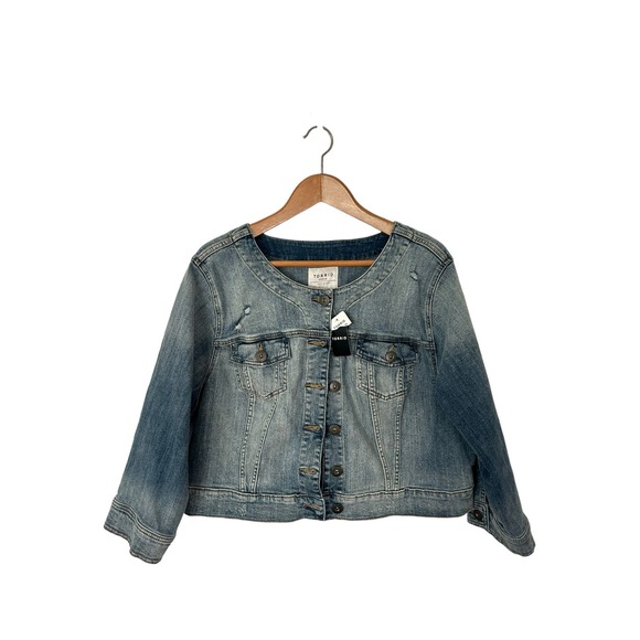 Torrid Blue Denim Jacket - Picture 1 of 3